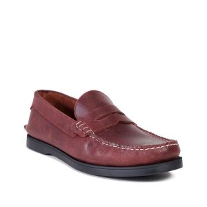 sepatu-niel-pria-slip-on-bridge-merah-tua-desain-elegan-dan-nyaman