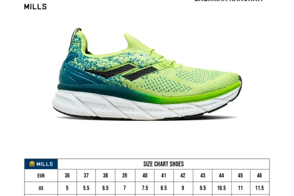 Sepatu Mills Enermax Nanoknit: Pilihan Terbaik untuk Kenyamanan